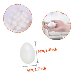 paintable white plastic eggs for kids crafts