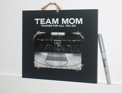 PAINTED PASTIMES SPORTS HOME DECOR Team Mom Photo Display 4x6