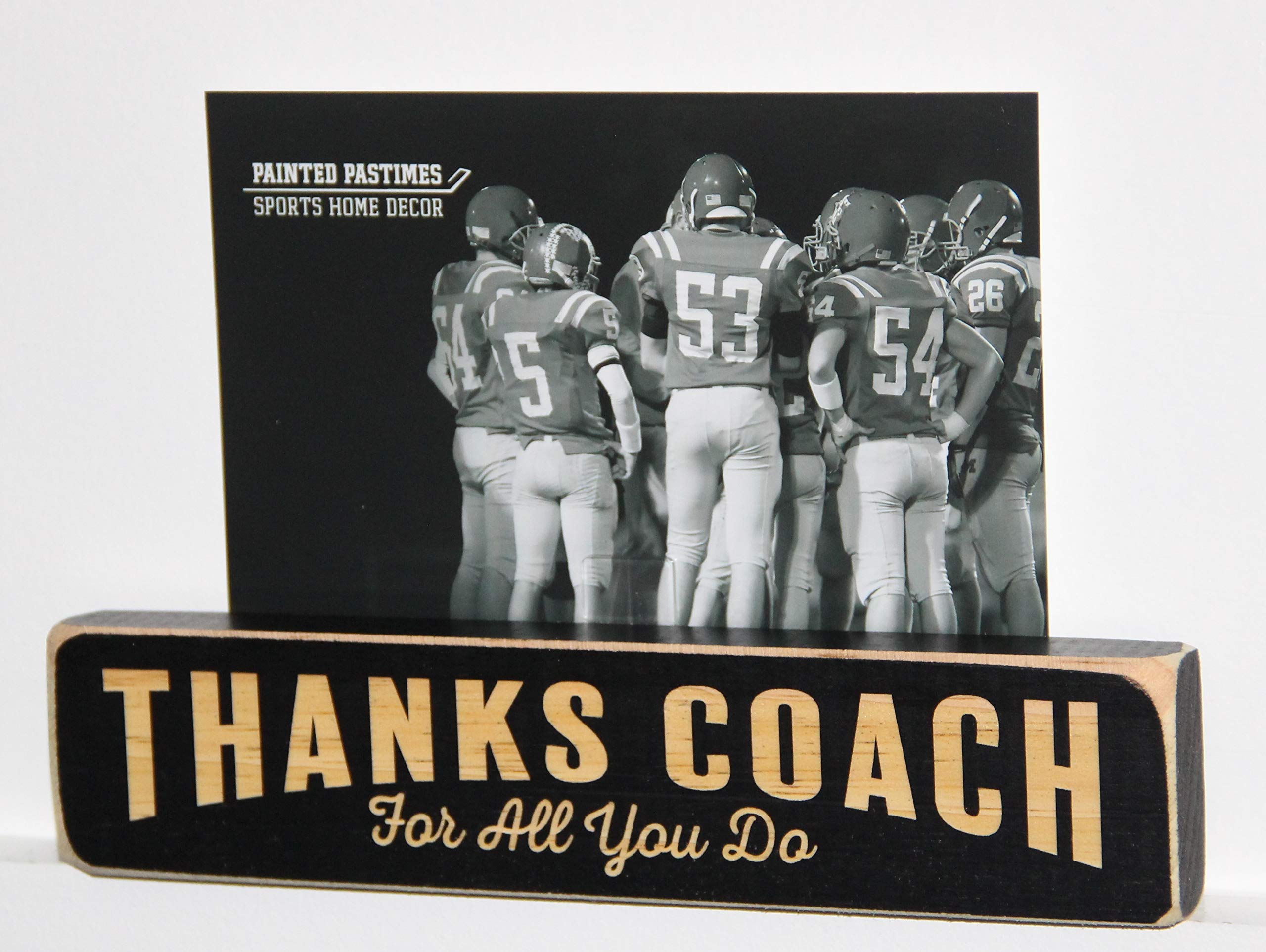 Painted Pastimes team manager photo sign size 1.75x8 inches