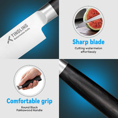 4Cr13 stainless steel blade with mirror polish
