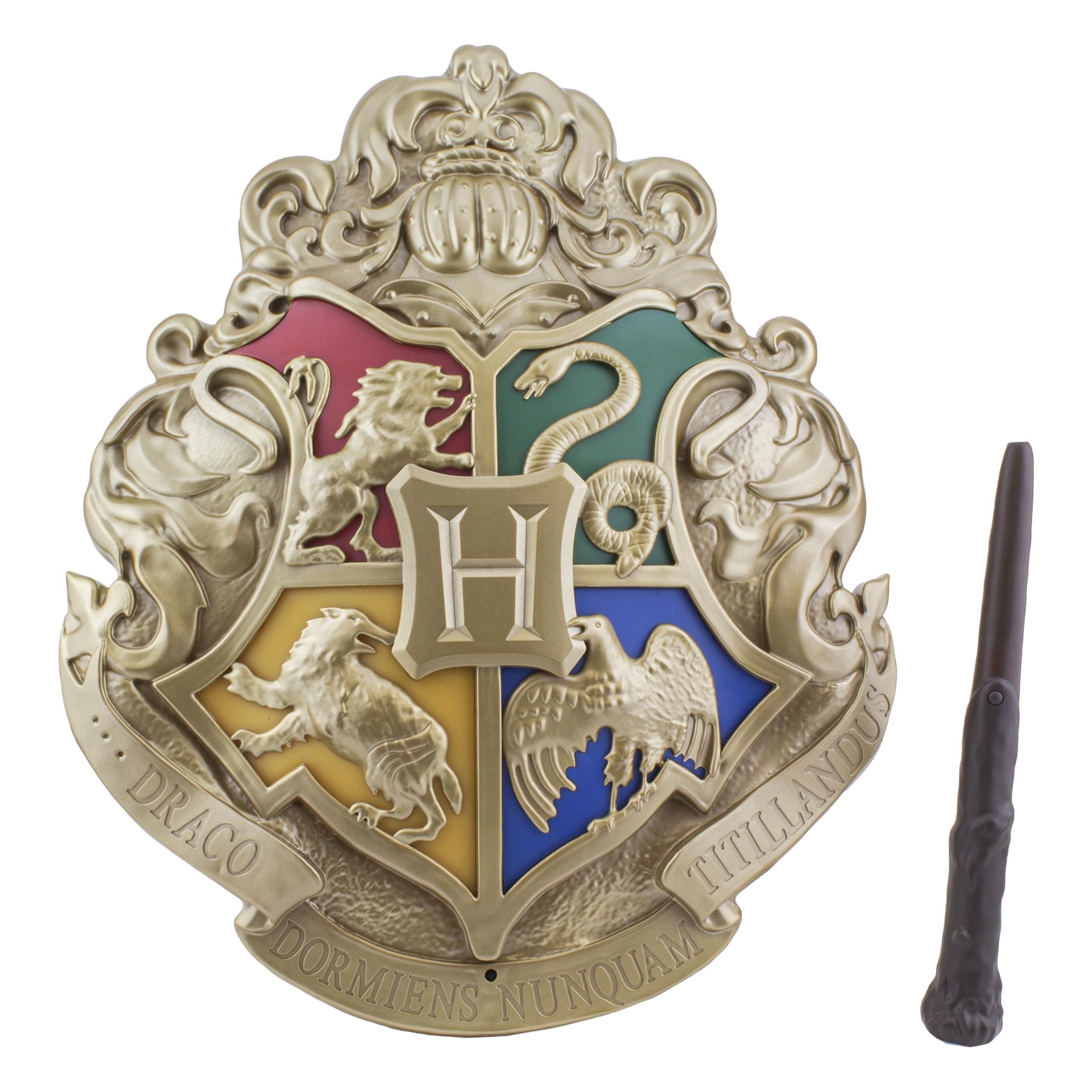 Paladone Hogwarts Crest lamp 35cm tall with wand remote control