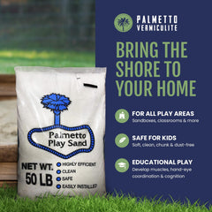 Soft play sand used in sandbox and sensory bin setup