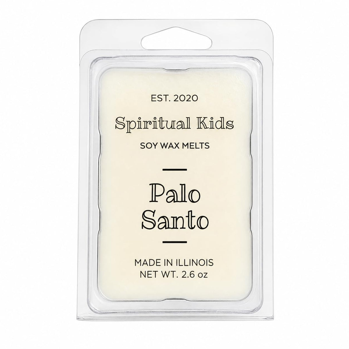 Palo Santo Soy Wax Melts 2.6 oz pack of 6 cubes