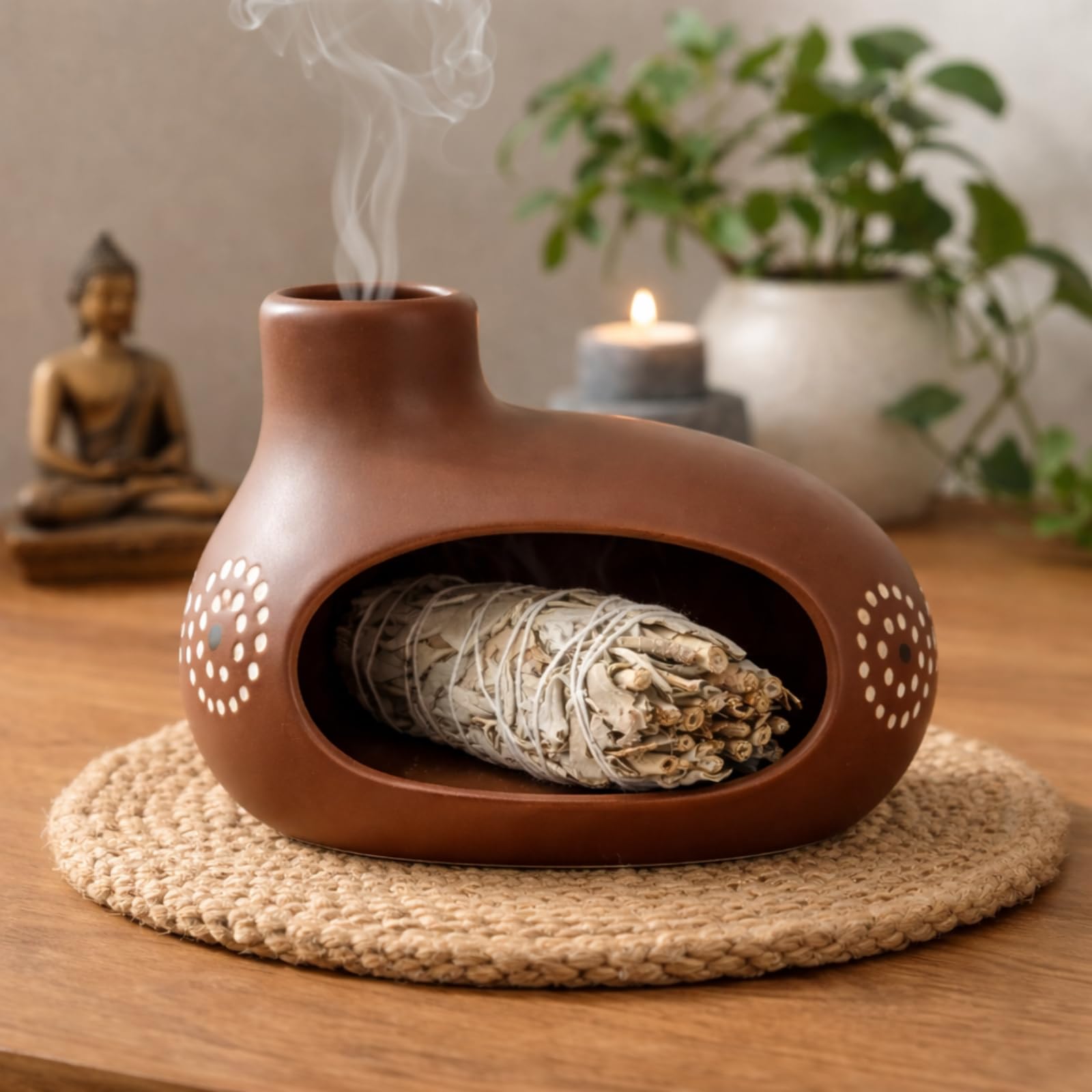 4.5 inch length Palo Santo holder dimensions