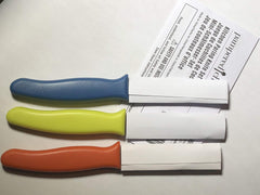 Pampered chef paring knife set branding image