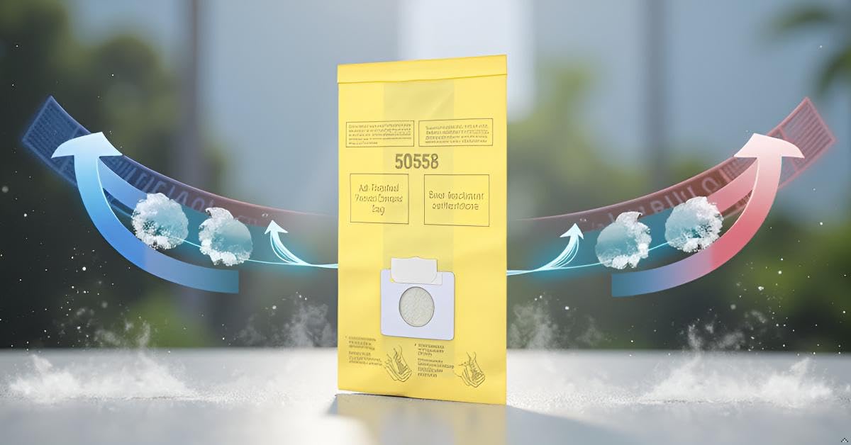 Envirocare vacuum bags packaging and label detail