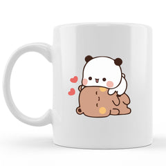 Panda Bear Cup 11oz mug design details