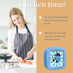 Panda themed timer with clear display