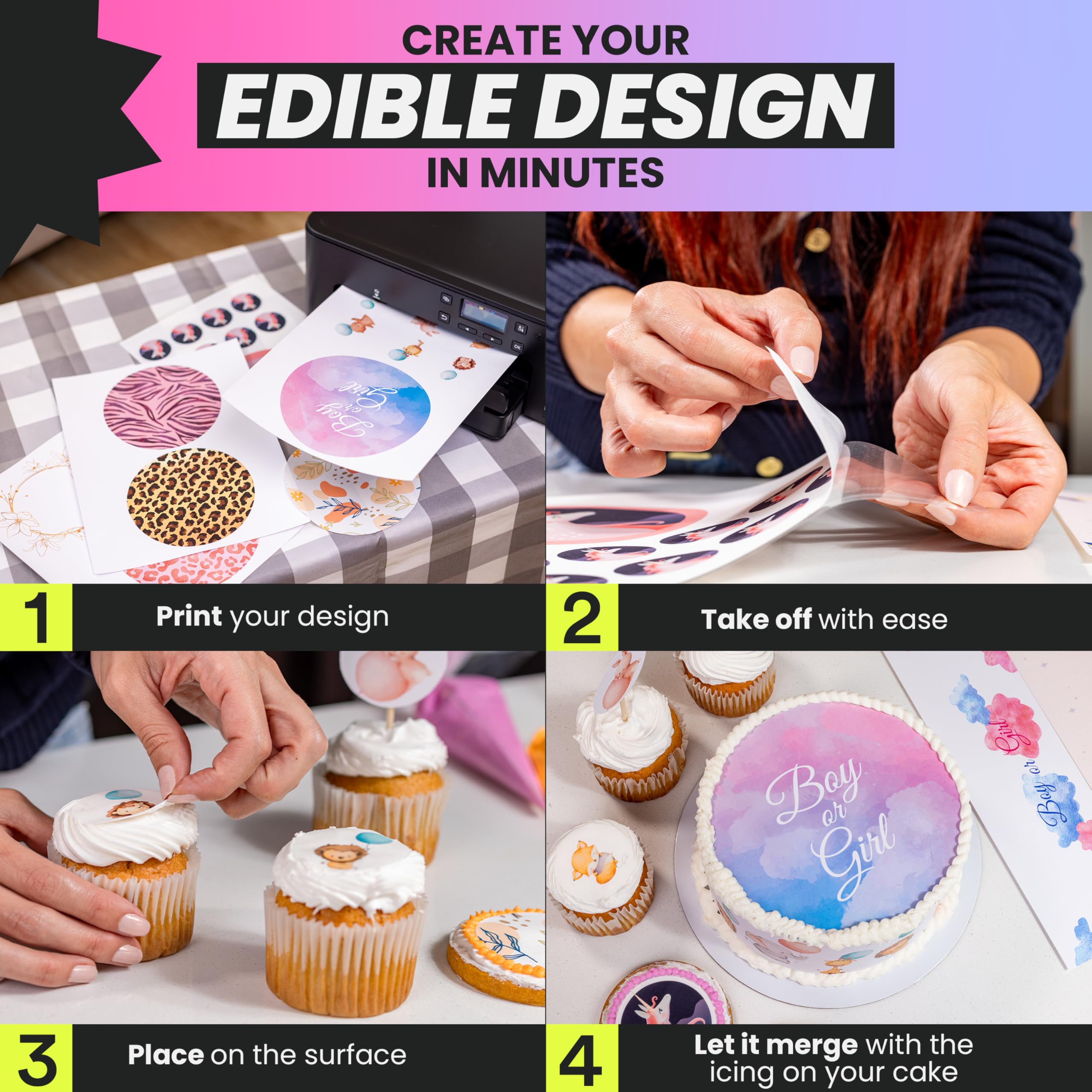 edible printer sheets paper2eat 8-5x11 white