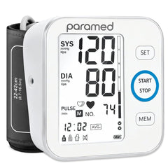 Paramed Blood Pressure Monitor large LCD display