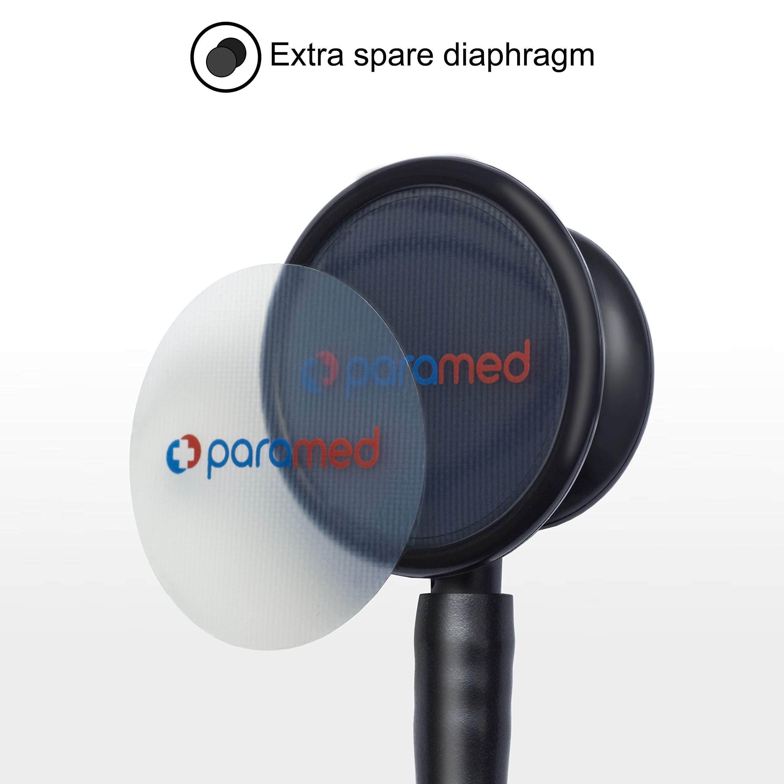 Paramed stethoscope accessory case and name tag