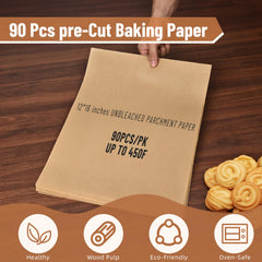 parchment paper sheets 90pcs pack
