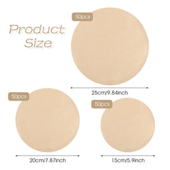 parchment rounds 6 inch for cake pans