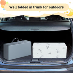 pareler bear indoor outdoor use mattress topper carry bag