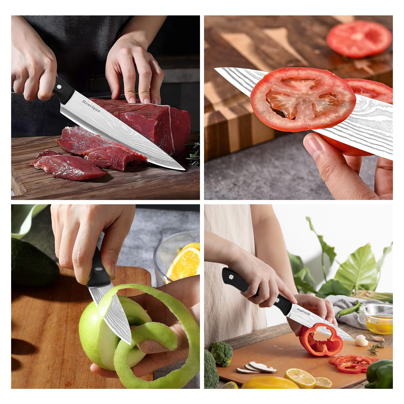 paring knife 3.5 inch included in 3PCS set