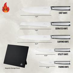 Utility knife 8-6 inch from Hell's Kitchen 6 piece cutlery
