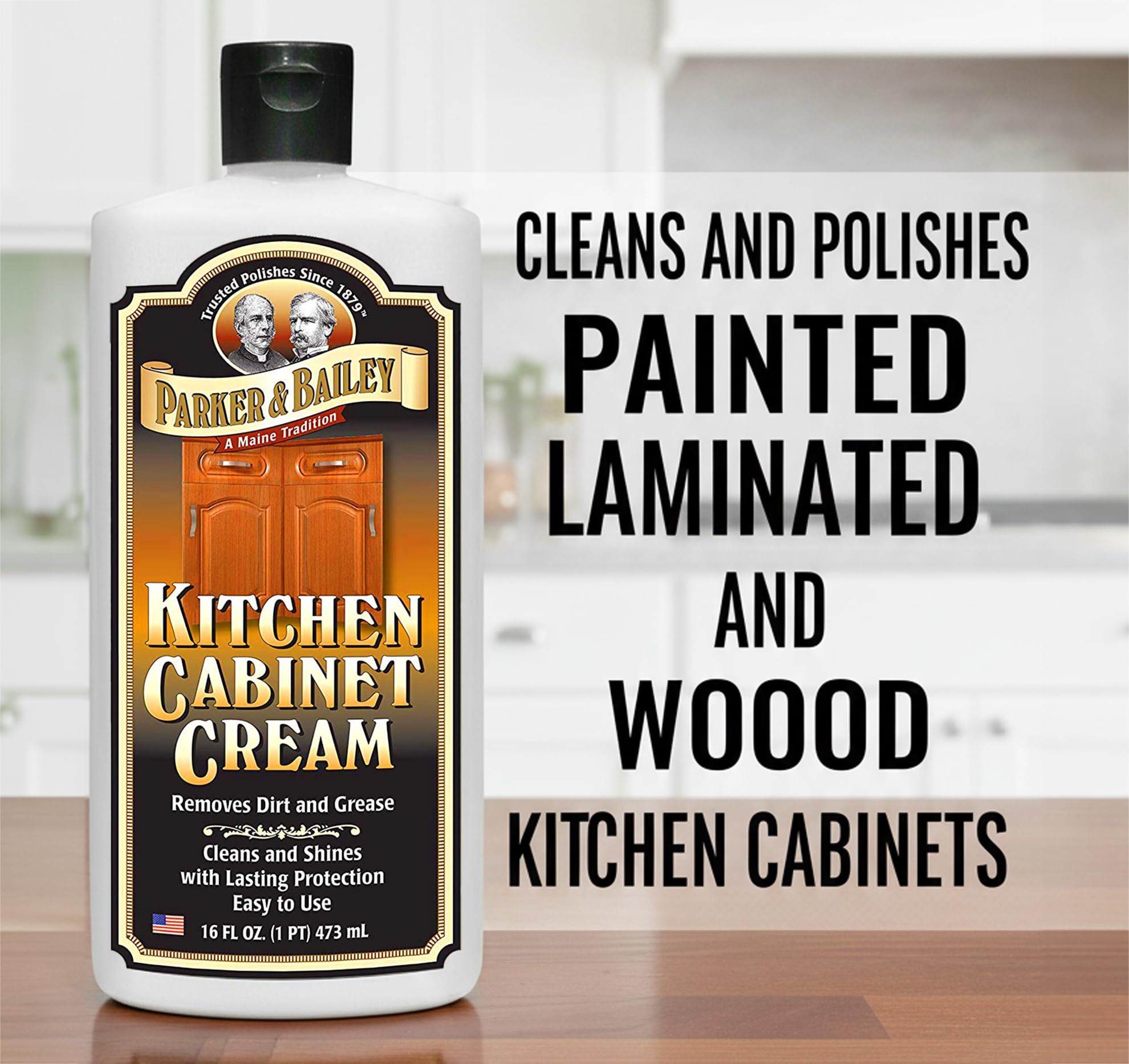 Parker and Bailey wood degreaser grease remover packaging