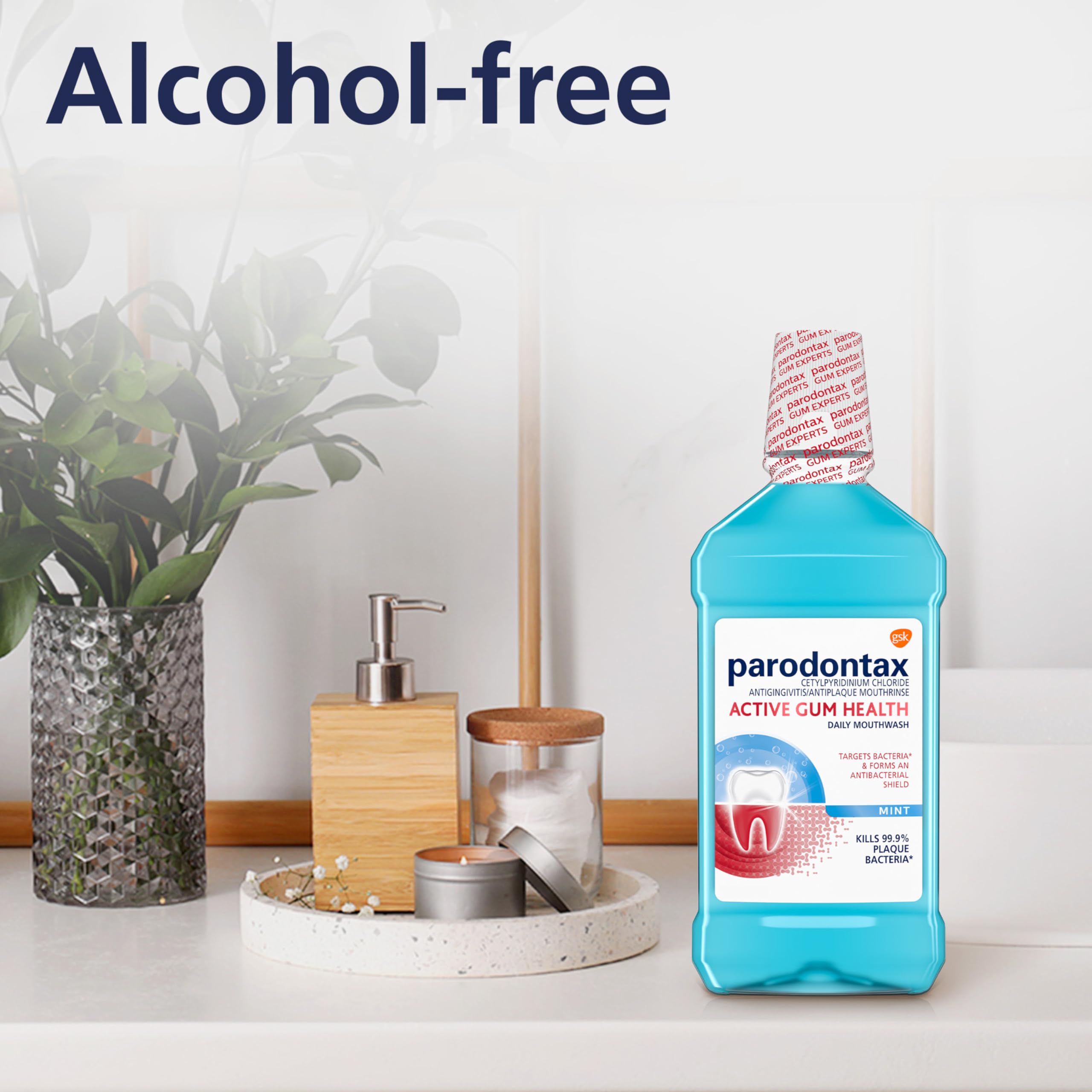Parodontax antigingivitis gum health mouthwash mint