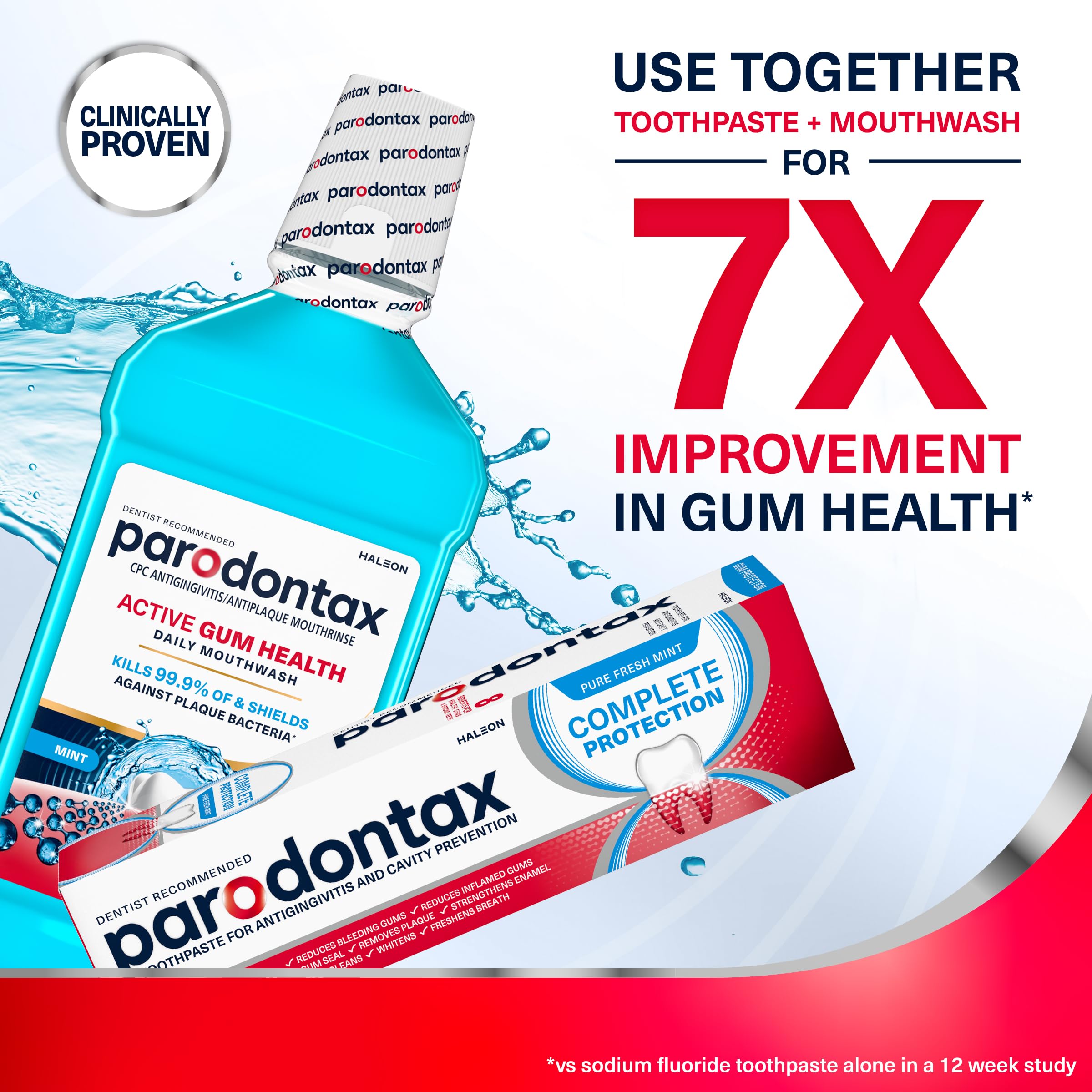 Parodontax gum health support toothpaste alt text