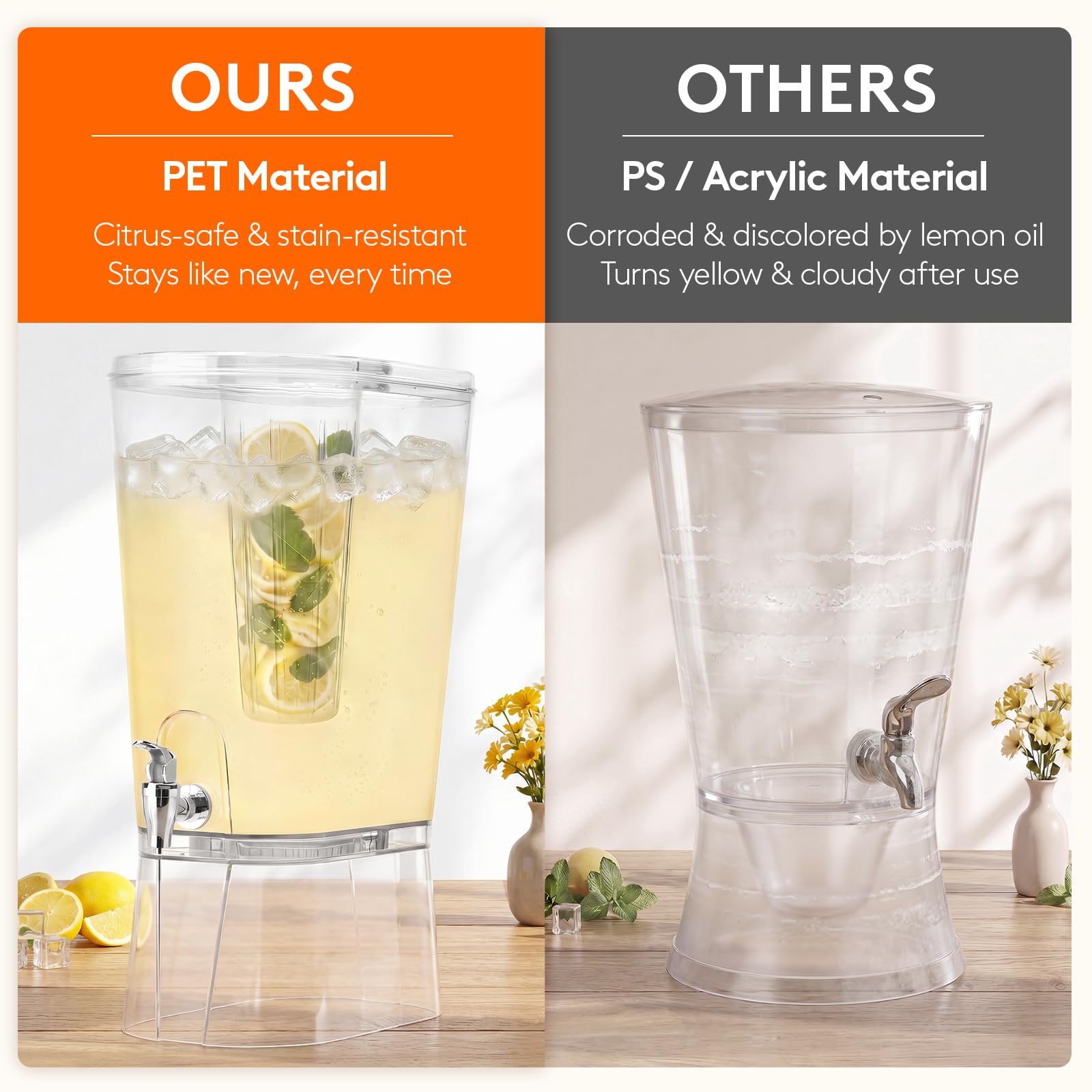 Self-serve beverage dispenser for parties and events
