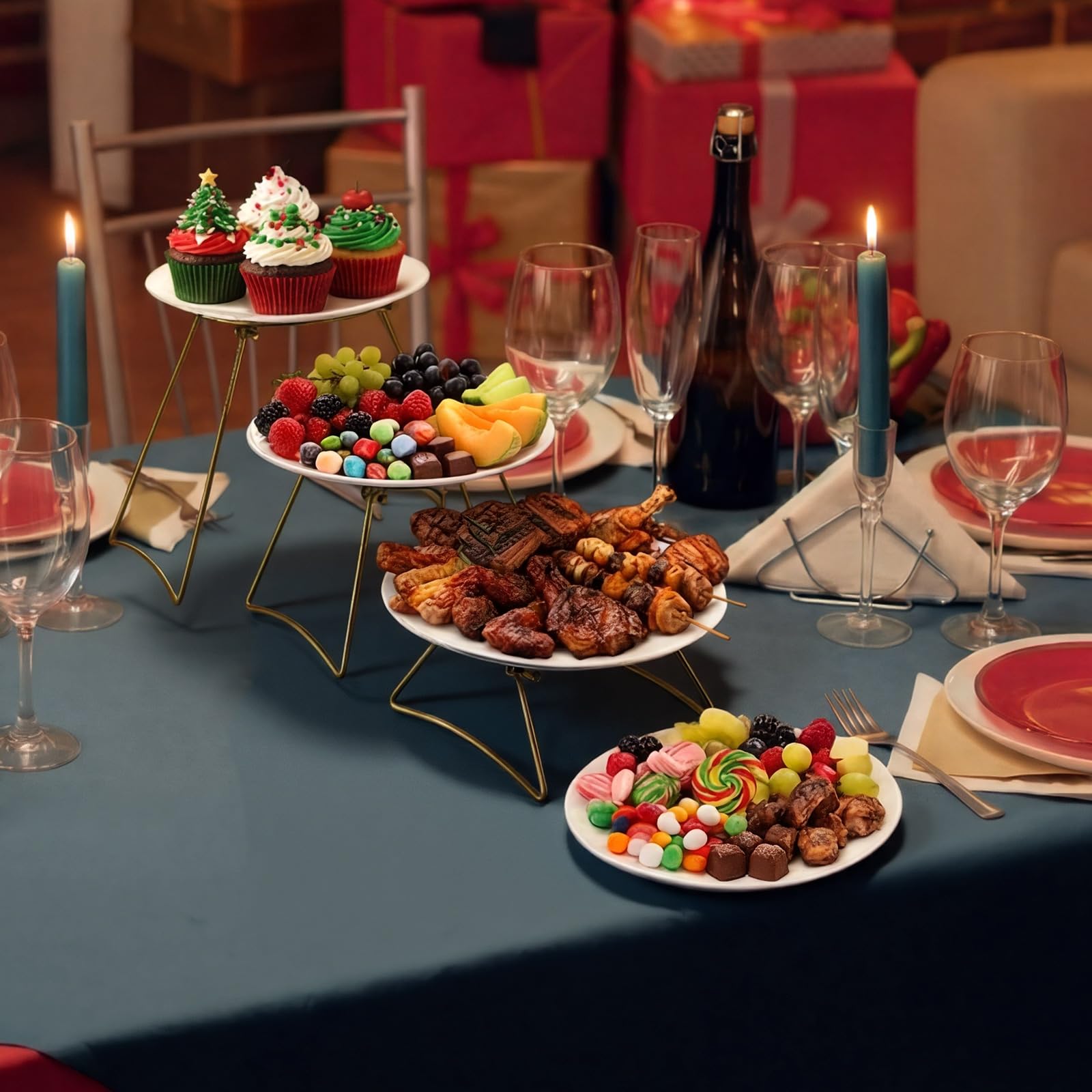 Versatile dessert stand for weddings and gatherings