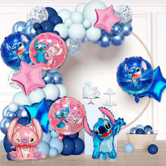 Balloon decor suitable for walls or floating display