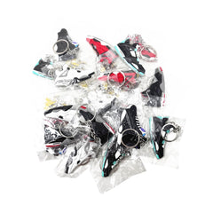 Assorted sneaker keychains pack for party favors and gifts