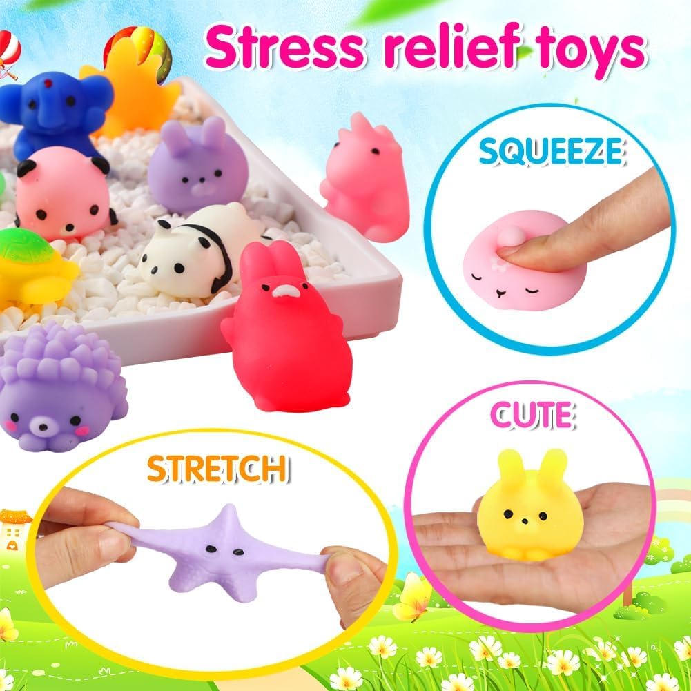 Kawaii mochi squishies for kids ages 4-8