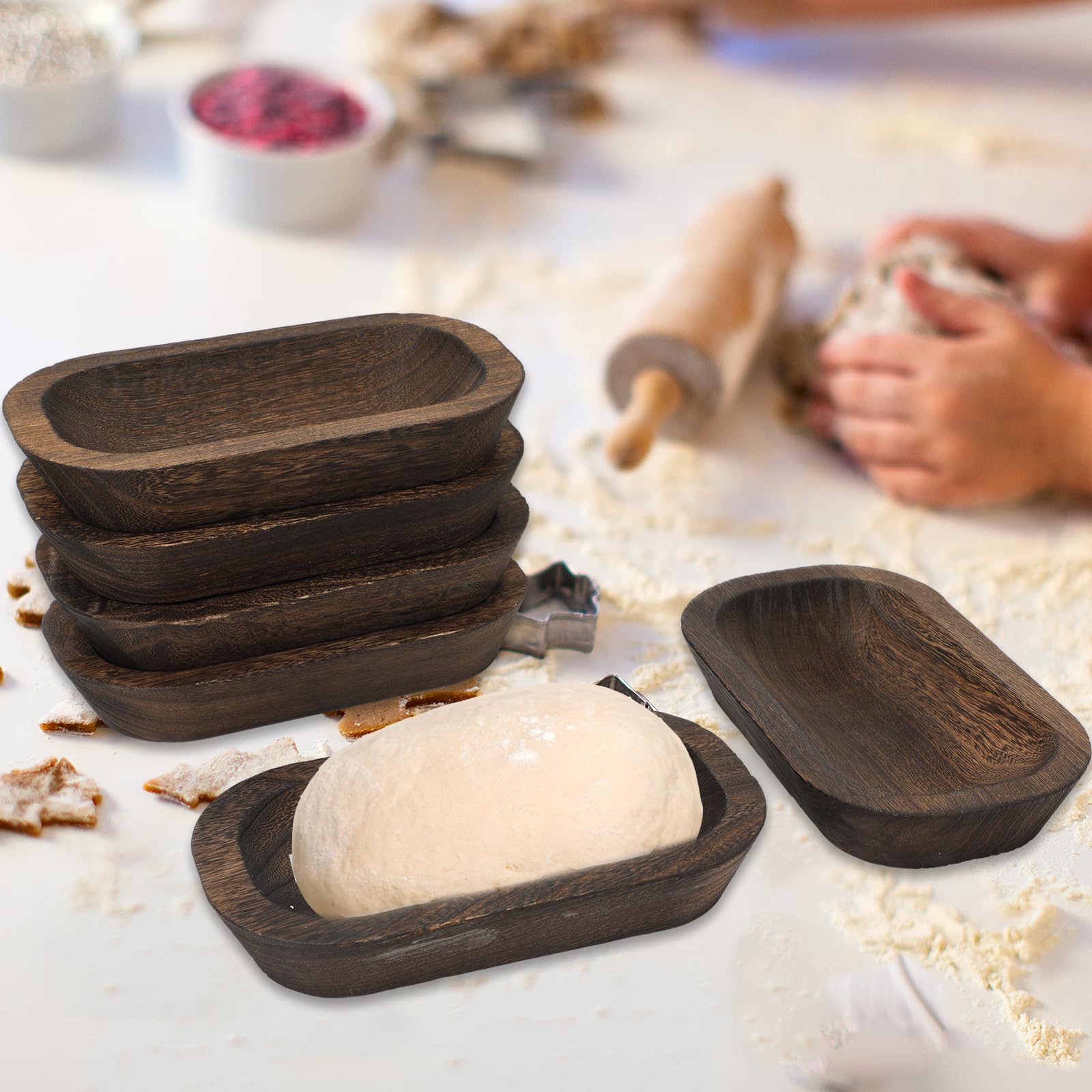 Party favors and home decor dough bowls set