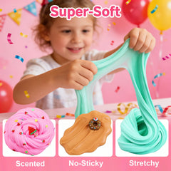 Party favors slime kit with add-ins