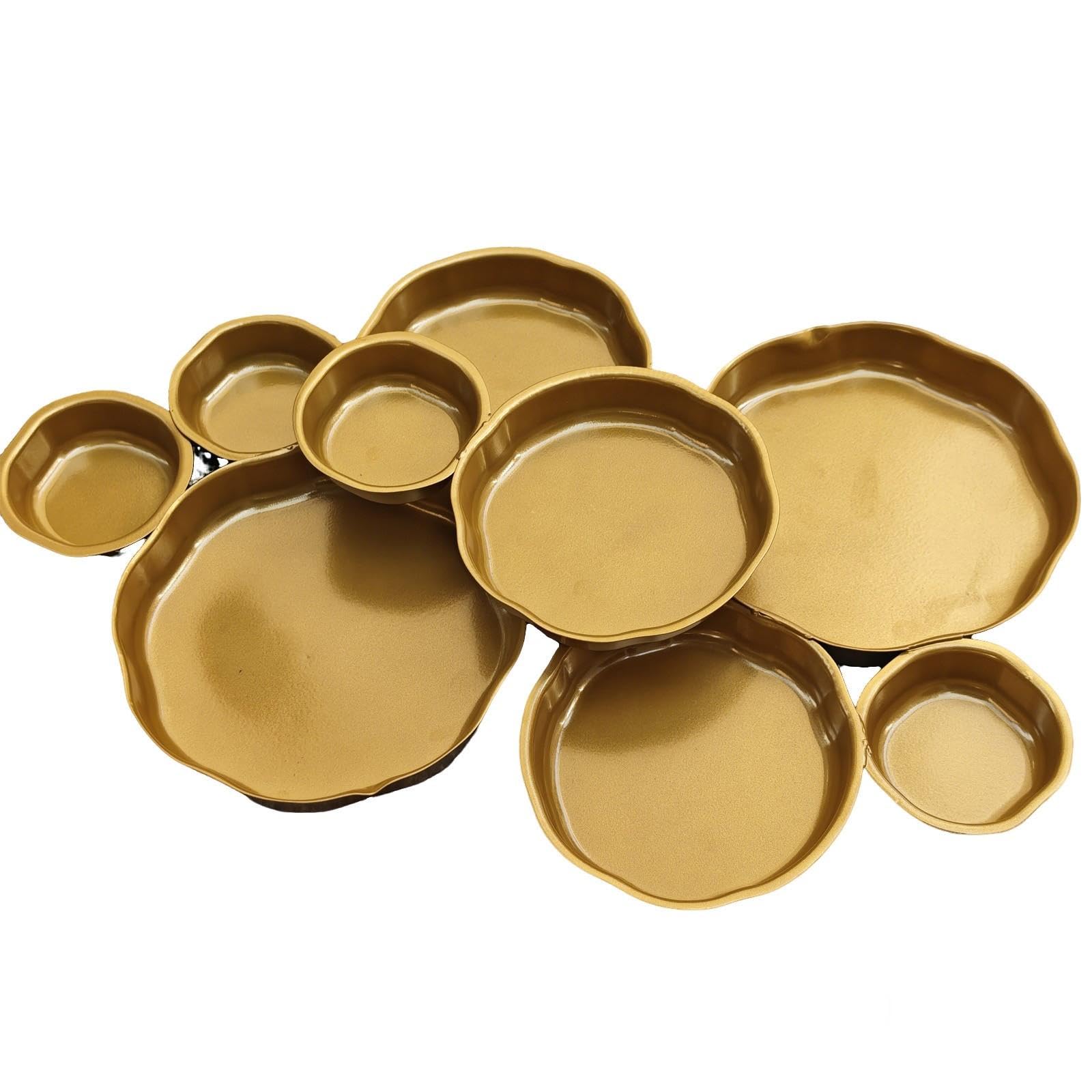 Space-saving cluster bowls lightweight and stable