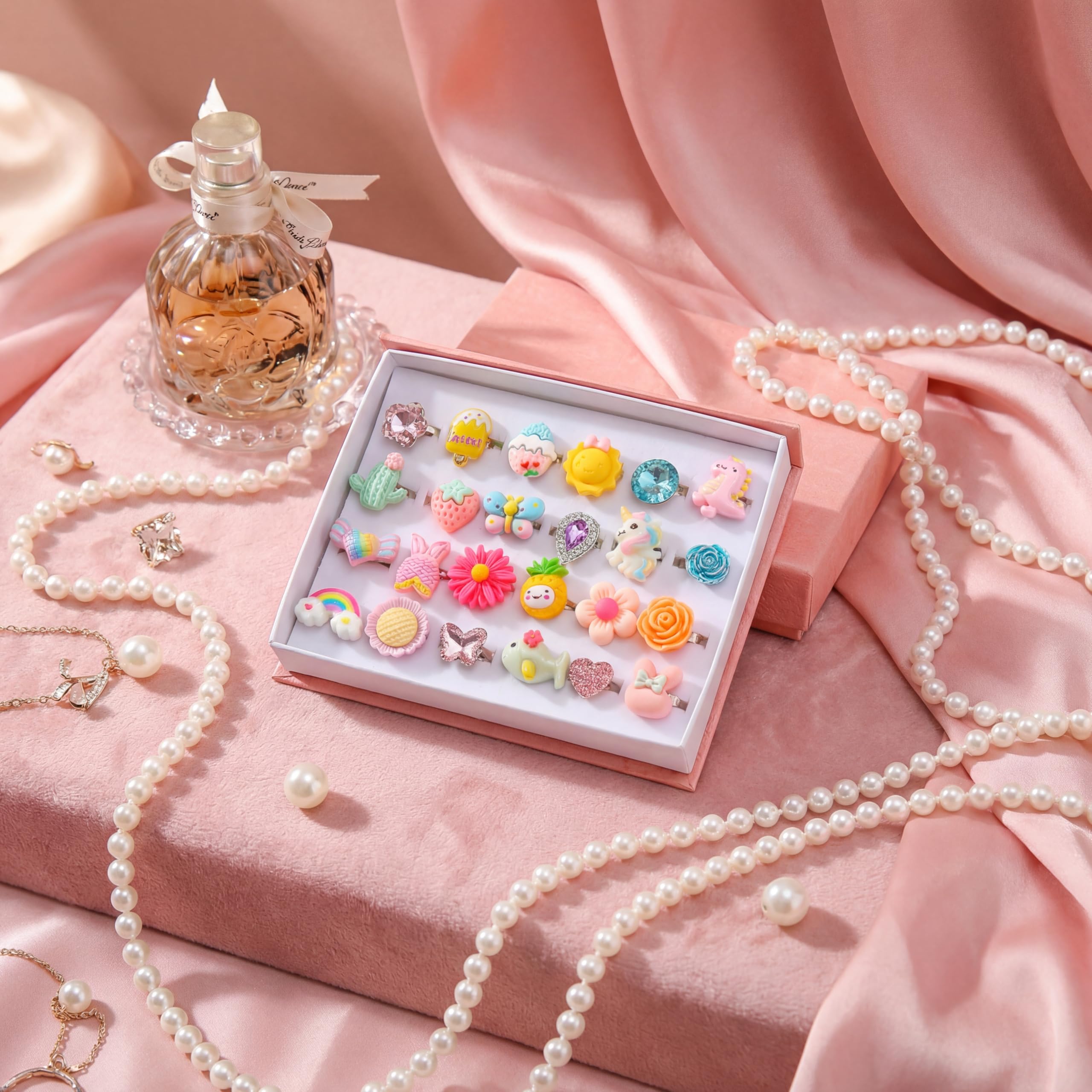 Adjustable inner diameter rings for kids
