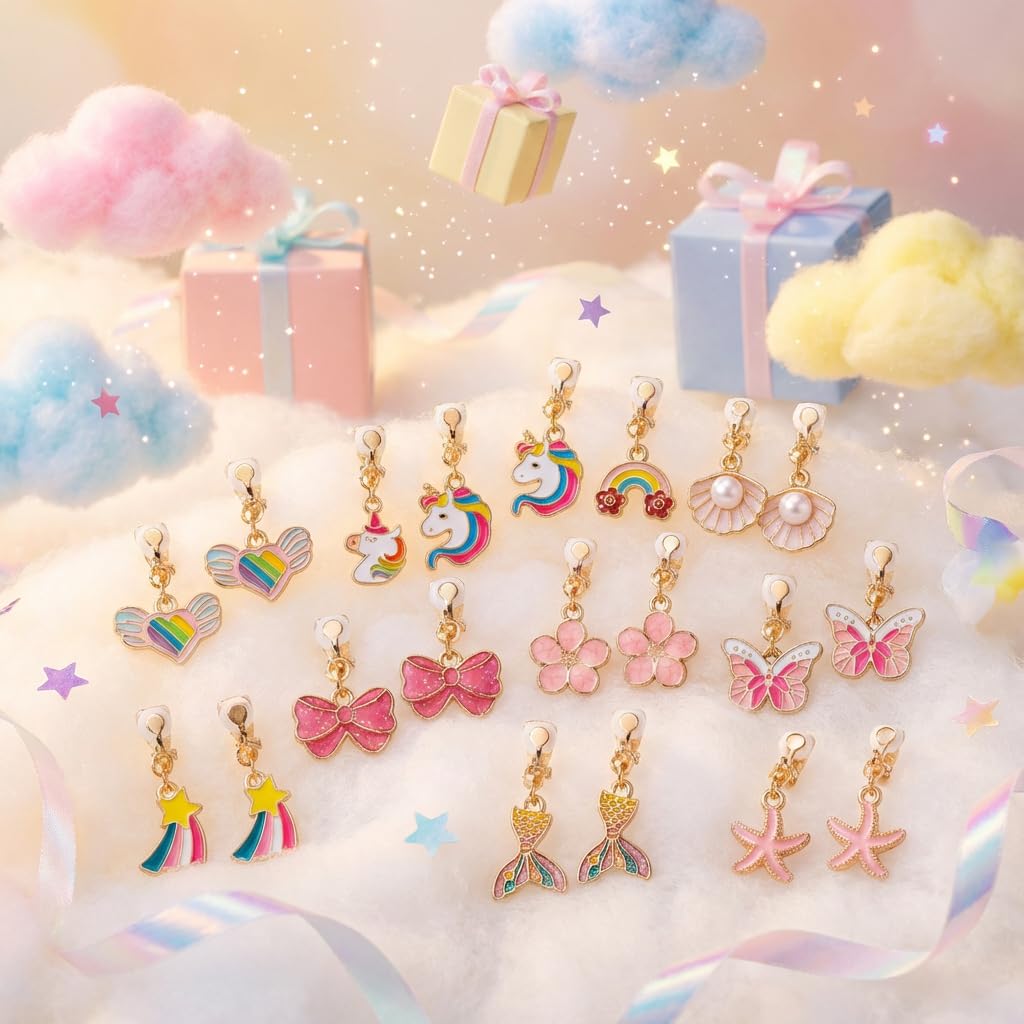 Vibrant colors include white rabbit flower star bowknot butterfly mermaid tail unicorn rainbow pearl