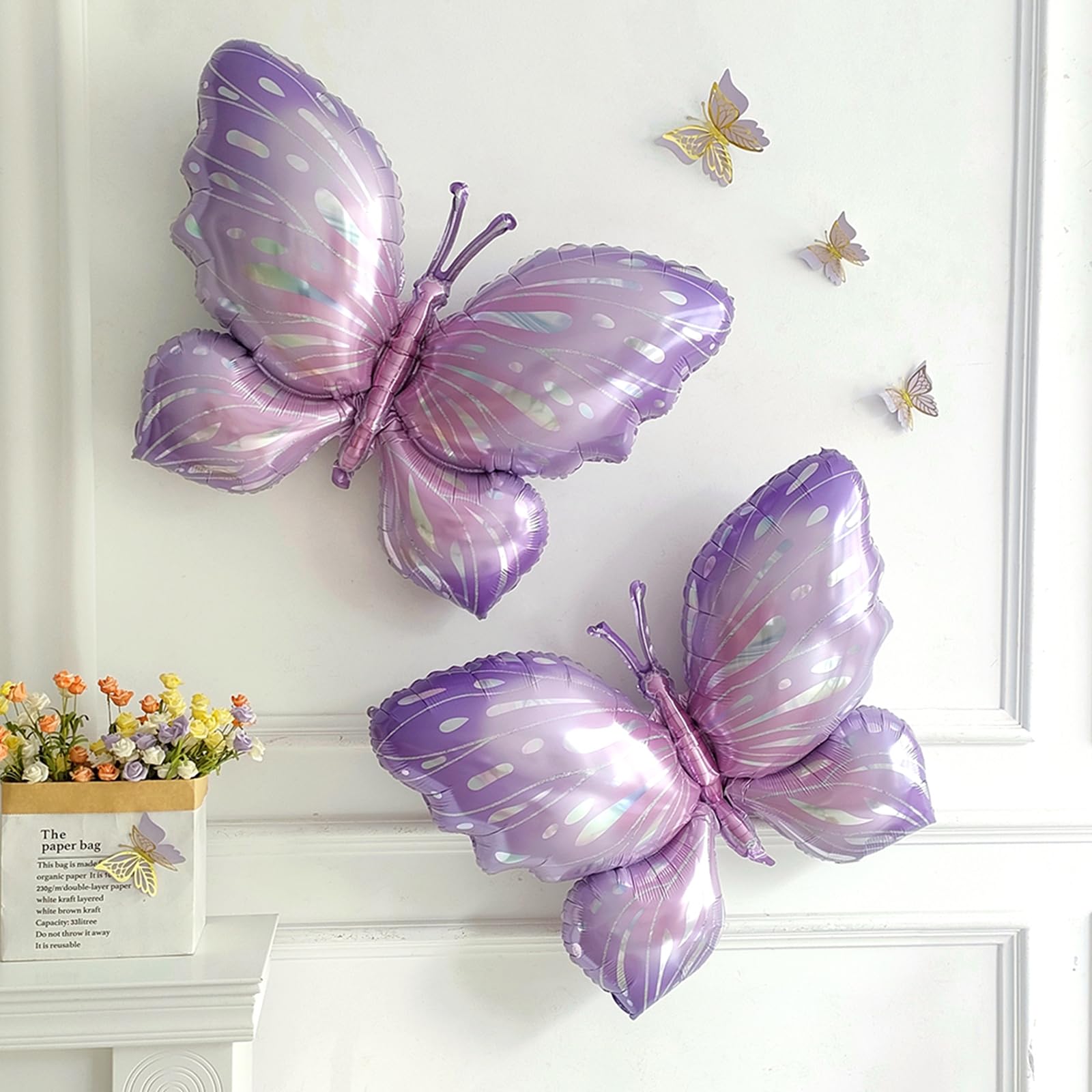 Pastel Lavender Purple latex balloons pack close up