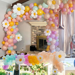 pastel macaron latex balloons 130 count
