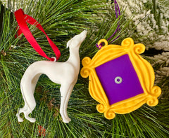 Pat The Dog ornament closeup