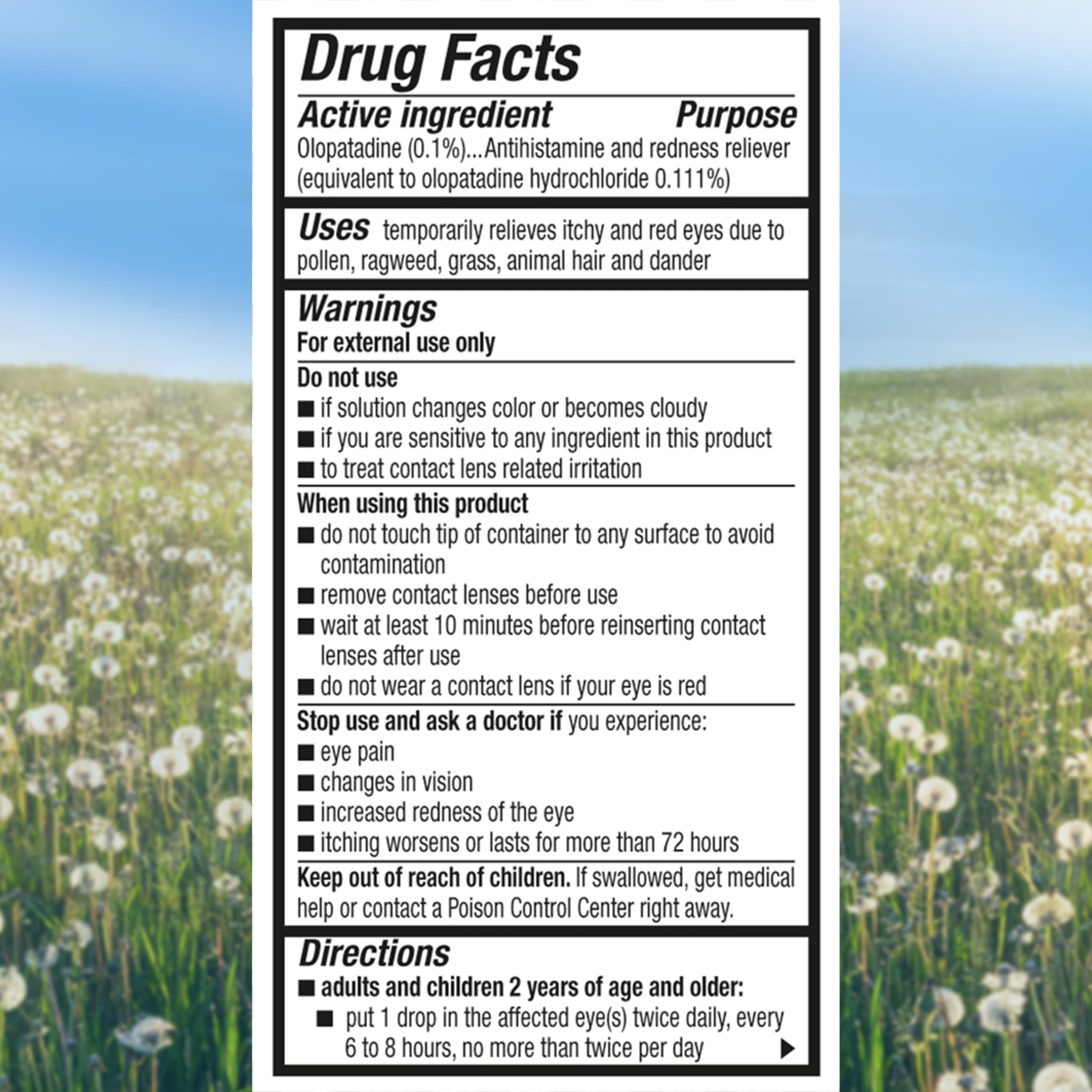 Pataday prescription-strength relief eye drops 5 ml