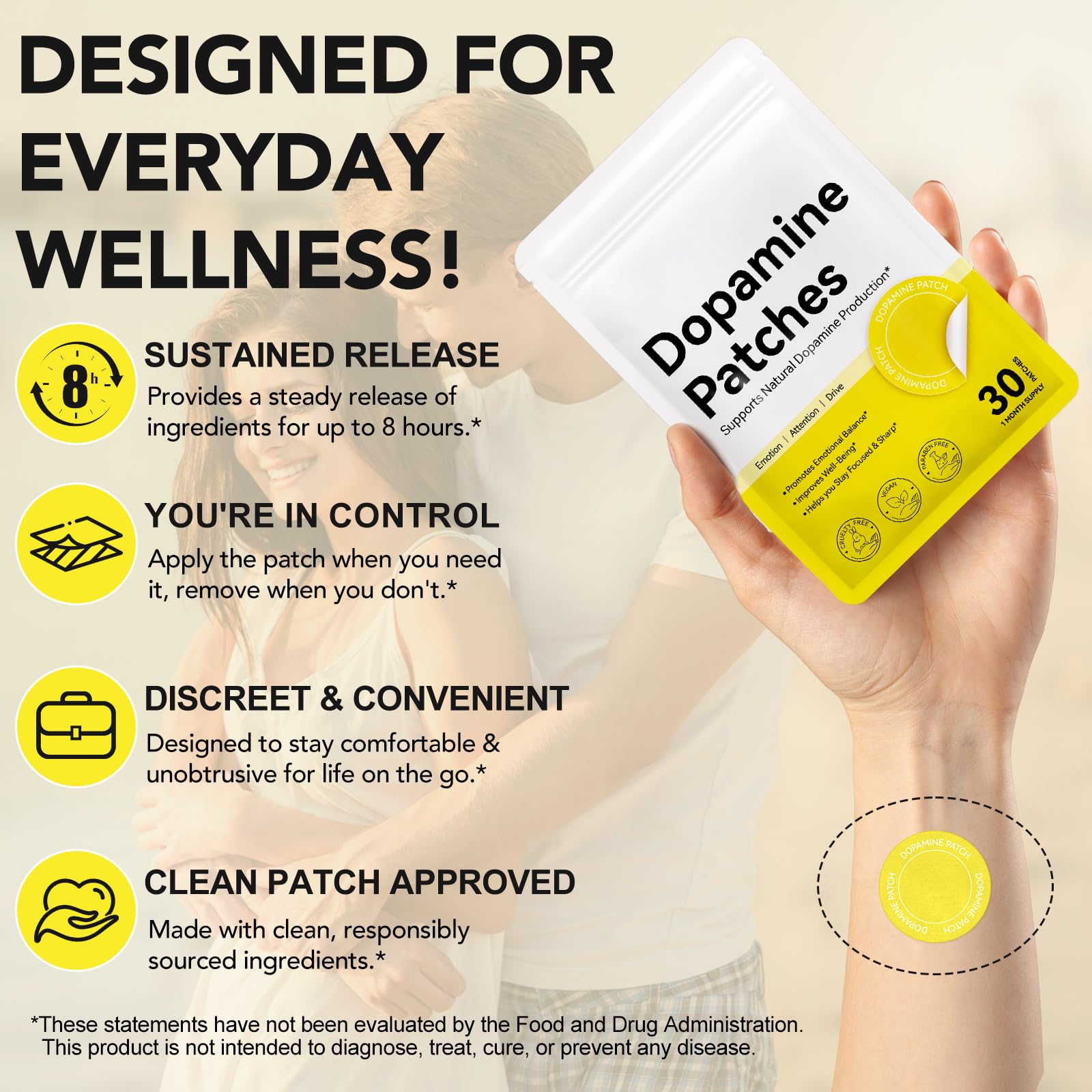 60 patches per box dopamine patch image