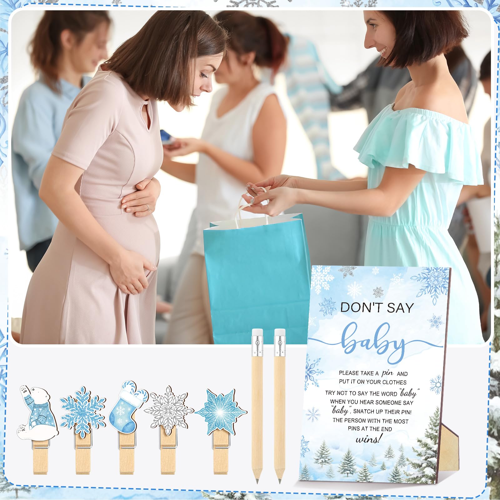 Polar bear and pine element in Patelai set