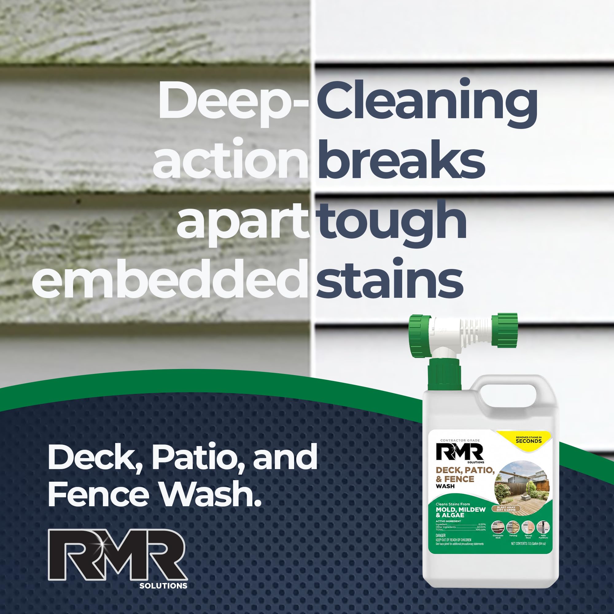 Professional-grade outdoor cleaner for tough jobs