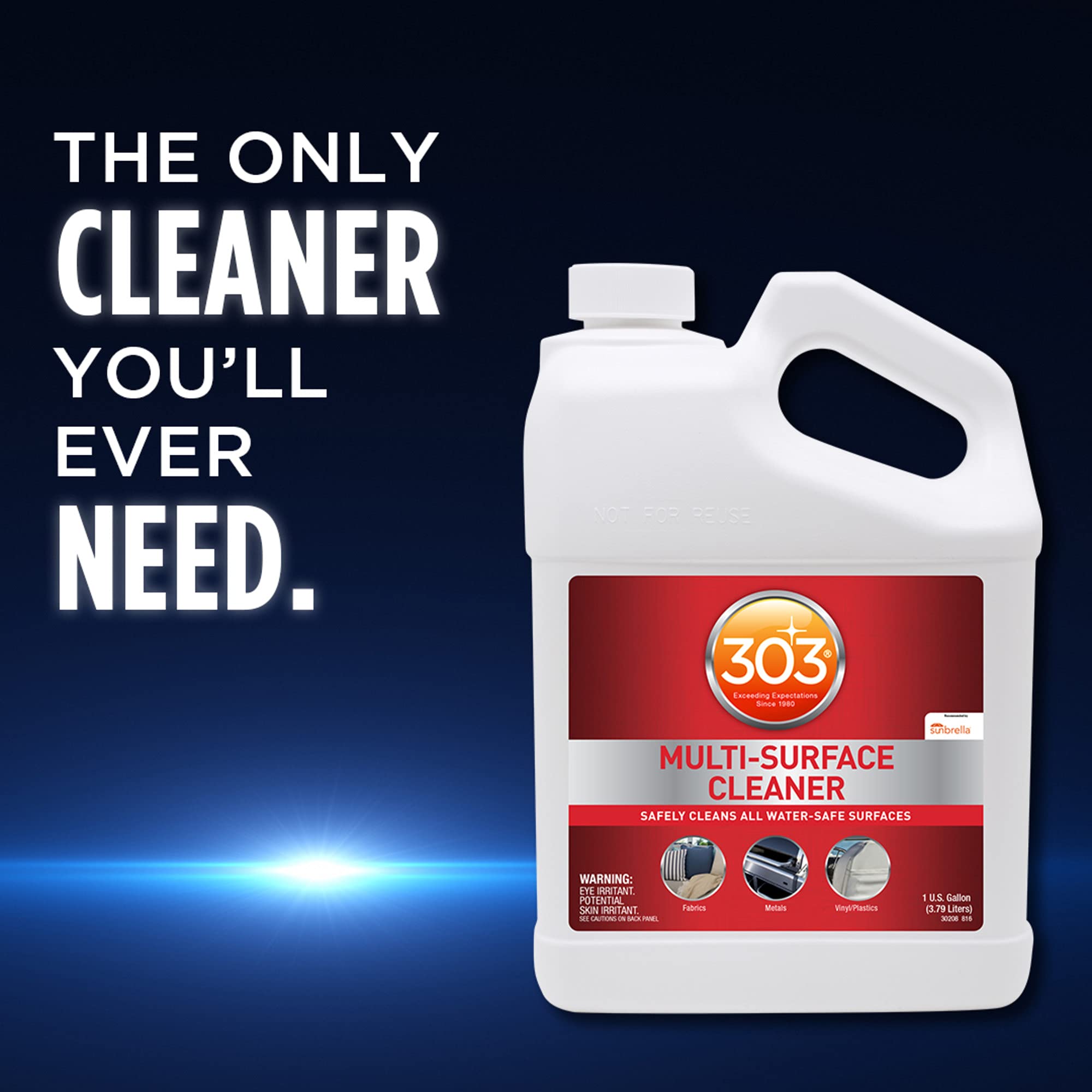 Car interior vinyl cleaner applied to seat material