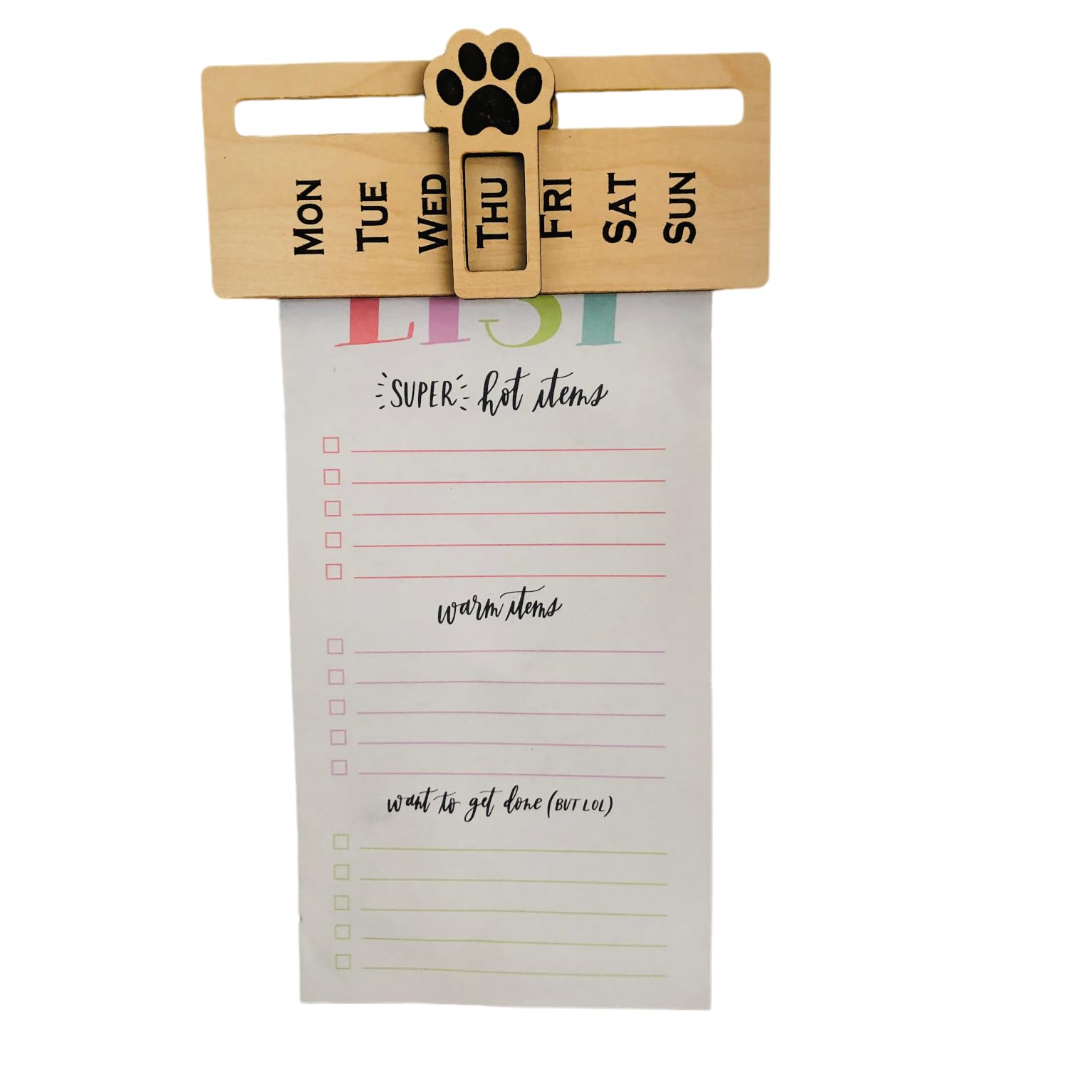 7 day design for weekly pet feeding reminders