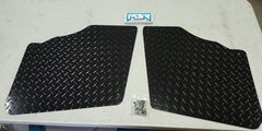 PBR Products Polaris Ranger 800 black diamond plate floor rear