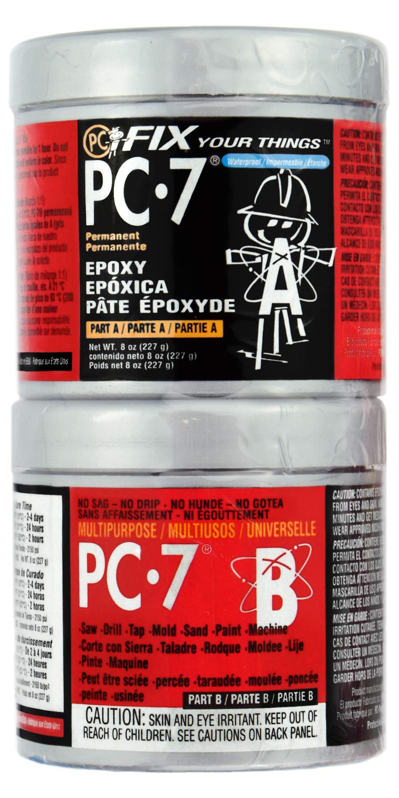 PC Products PC-7 epoxy paste packaging image