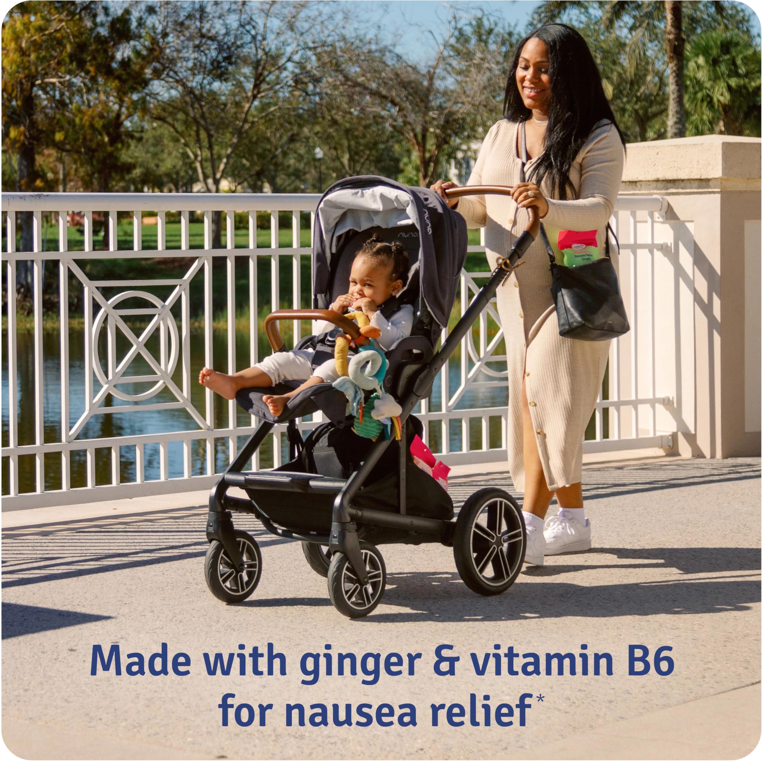 Vitamin B6 included for nausea relief during pregnancy