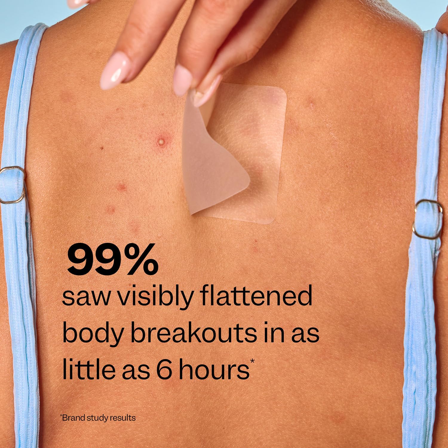 Hypoallergenic vegan cruelty free body patch
