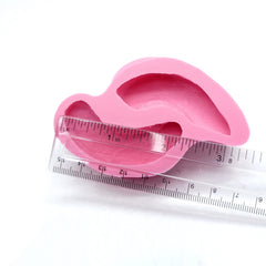 flexible silicone peach mold natucraft two cavities