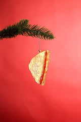 Peanut Butter Jelly Sandwich Ornament handcrafted clay