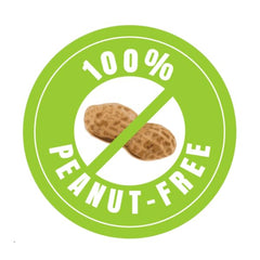 100% Peanut Free Tag Labels 2 inch round matte stickers set of 20