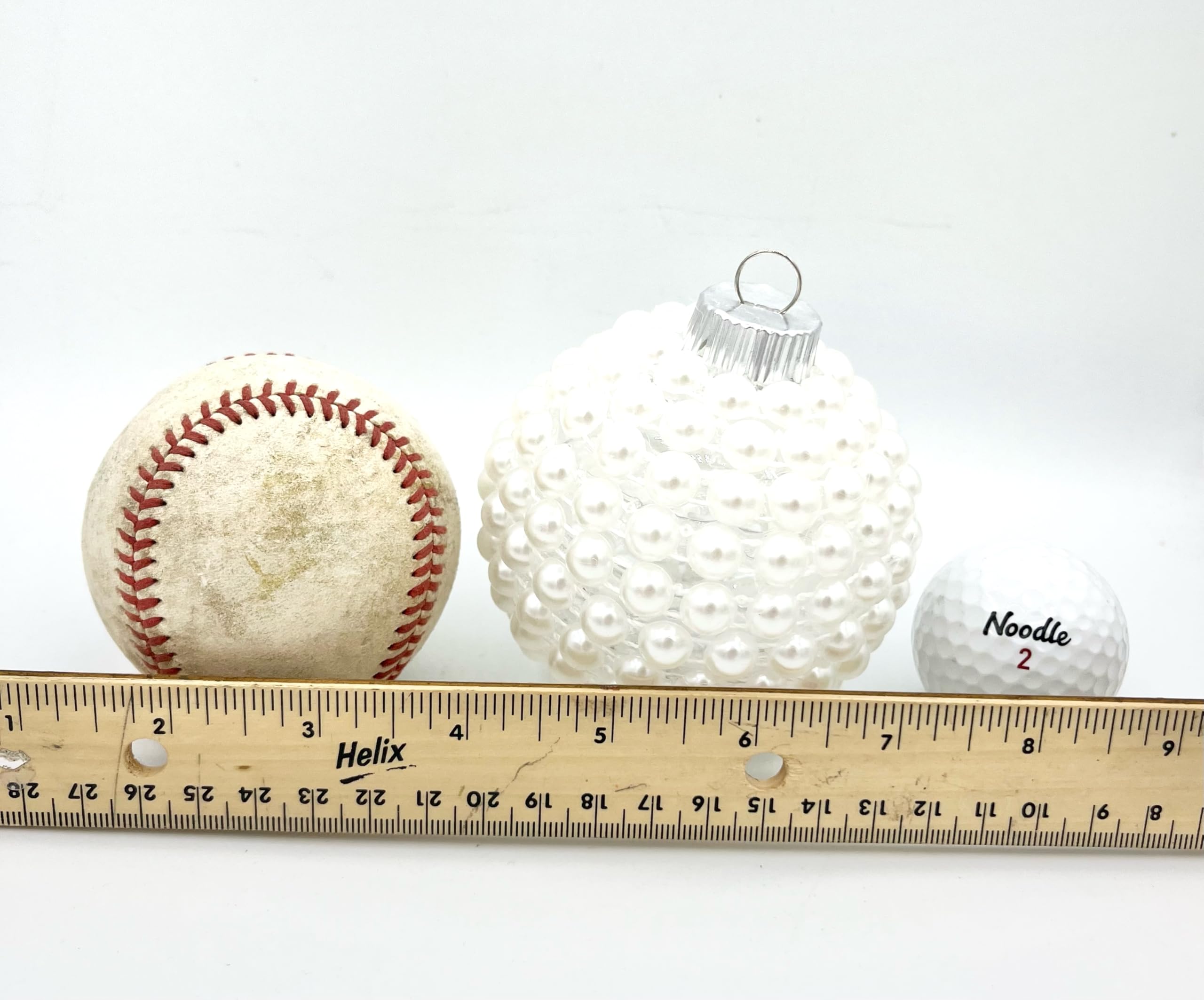 One ornament per order large pearl ornament for festive displays